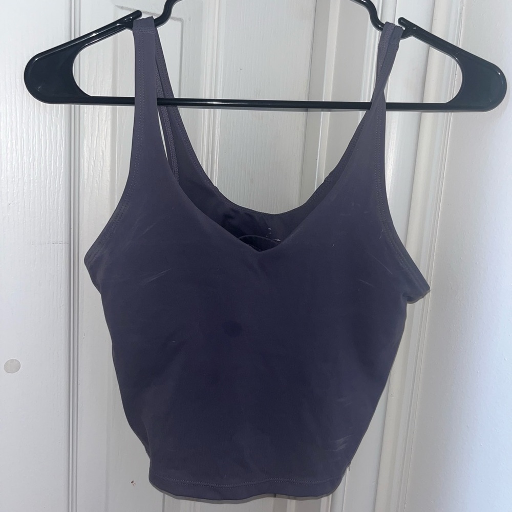 Dark Purple Athletic Tank Size S